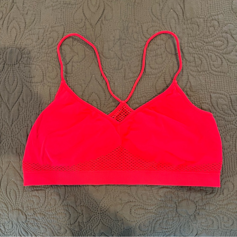Xhilaration Vibrant Pink Bralette